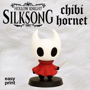 hollow knight silksong hornet chibi easy print