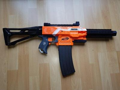 Nerf Stryfe M4 like barrel