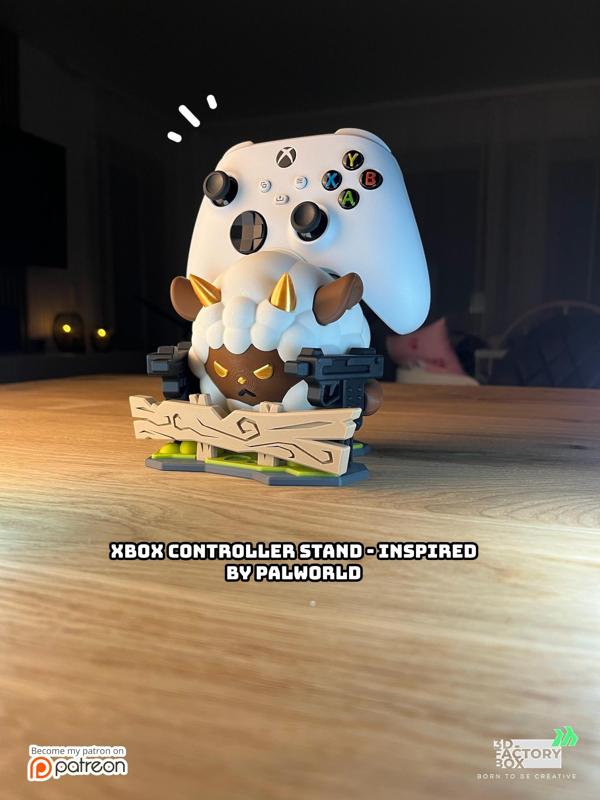 xBox Controller Stand - inspired by the Game Palworld