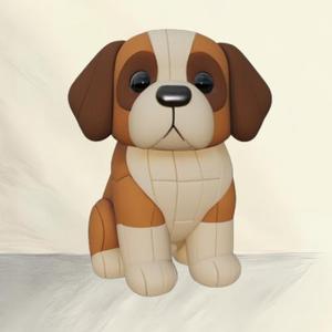 Figura perro San Bernardo