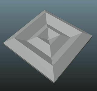 thermoforming 3D wall panel 20cm by 3 cm "squares"