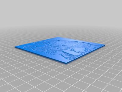 Thors "You have no enemies" - Vinland Saga - made w/ HueForge