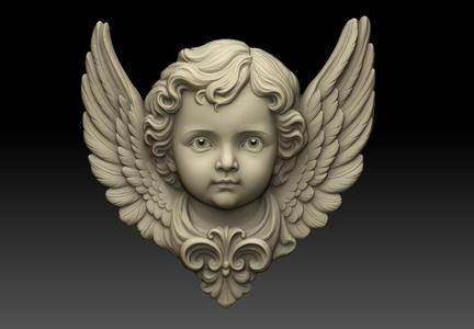 Cherub Angel Face