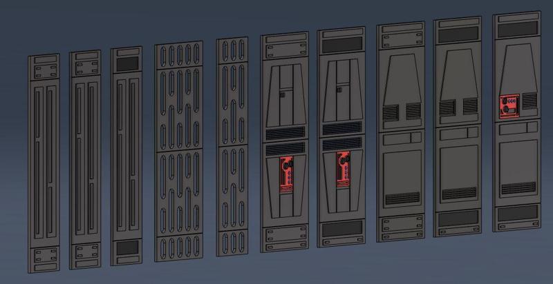 Star Wars Death Star 6 inch Panels Vol.2