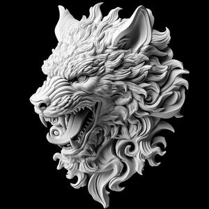 Cerberus Sculpture Three-Headed Dog Mythical