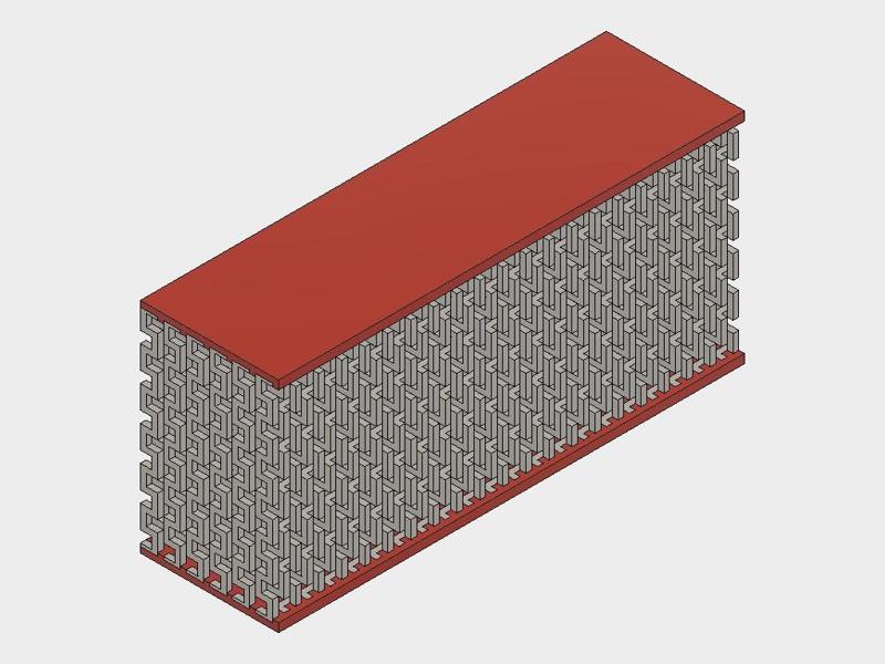 EXPERIMENTAL MetaMaterial EM / Radio / Microwave Lens