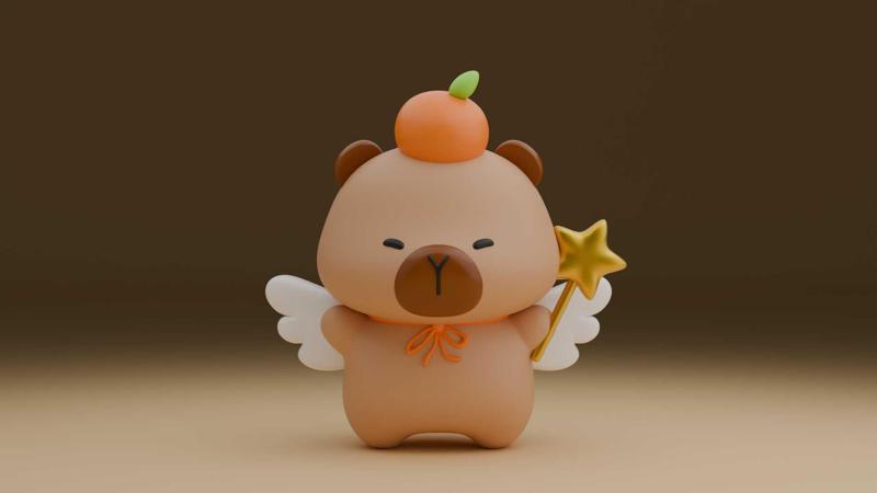 Capybara toy