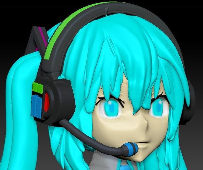 STAND STAND JOYSTICK HATSUNE MIKU VOCALOI