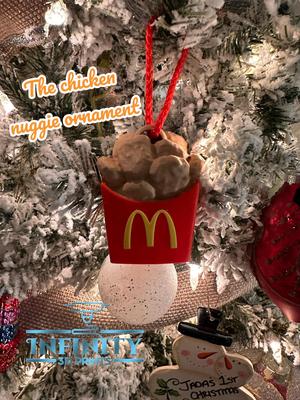 CHICKEN NUGGIE TREE ORNAMENT
