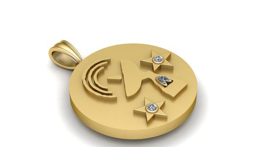 Faith Pendant  3D printable model
