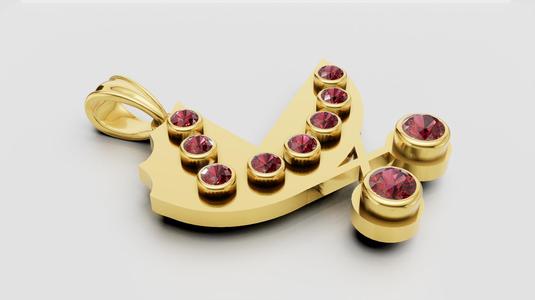 Baby Pendant  3D printable model