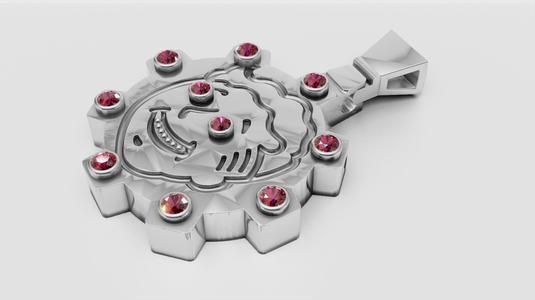Cartoon Pendant 3D printable model