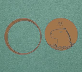 capybara cookie cutter