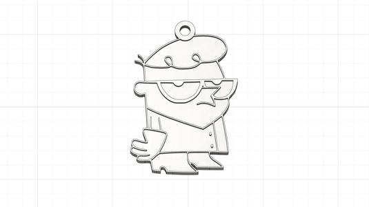 Dexter Keychain - Dexter's Laboratory