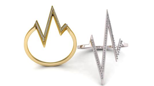 3D Gold Pendant 3D Printable Model