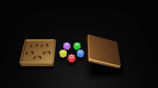Traditional Gonggi Game Set - Inspired by Squid Game - 3D Printable File