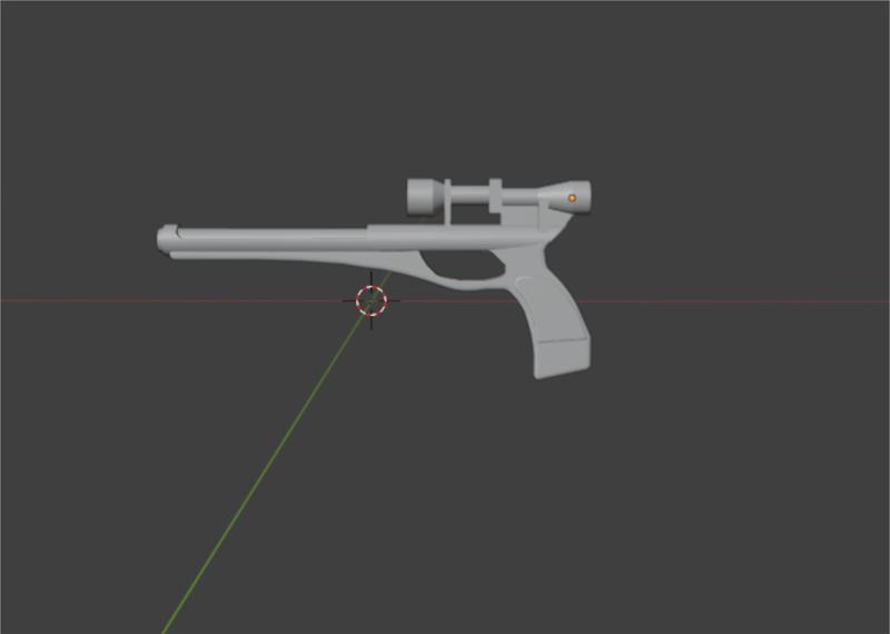 CAD BANE BLASTER FIGURE 3.75