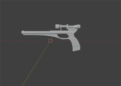 CAD BANE BLASTER FIGURE 3.75