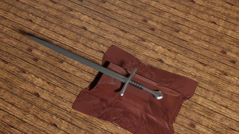 Narsil Sword STL Files