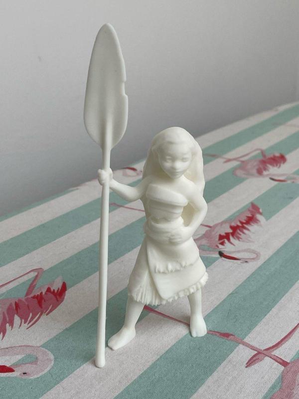 Polynesian Adventurer Warrior - 3D Printable Figurine