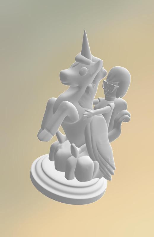 Bob's Burgers - Tina Knight Chess Piece