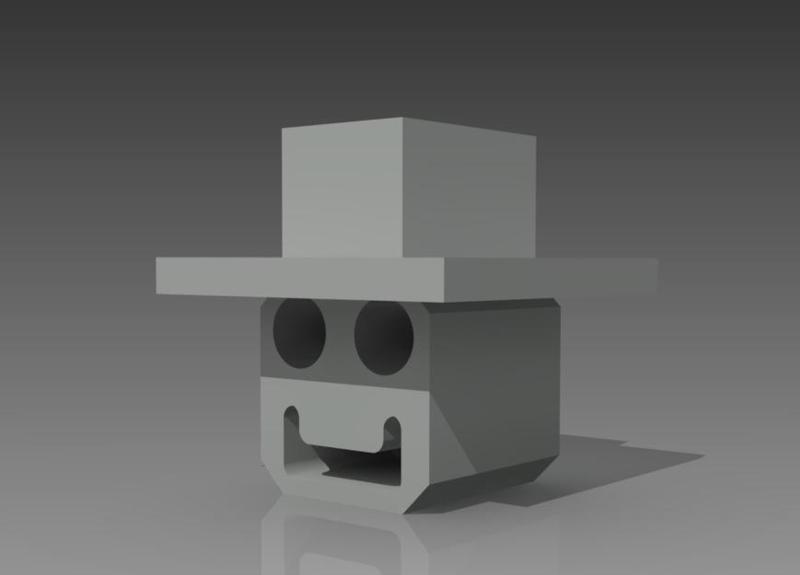 Top Hat - Compatible with 3D Friend 