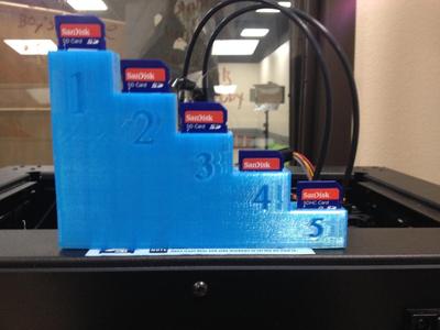 Podium SD Card Holder