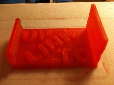 Printrbot jr folding bed clip