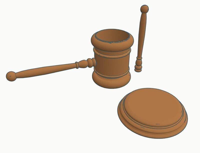 Judge's Hammer - Mate - Case closed