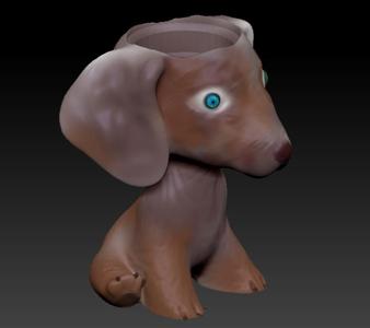 MATE PERRO MINI SALCHICHA NOST3D