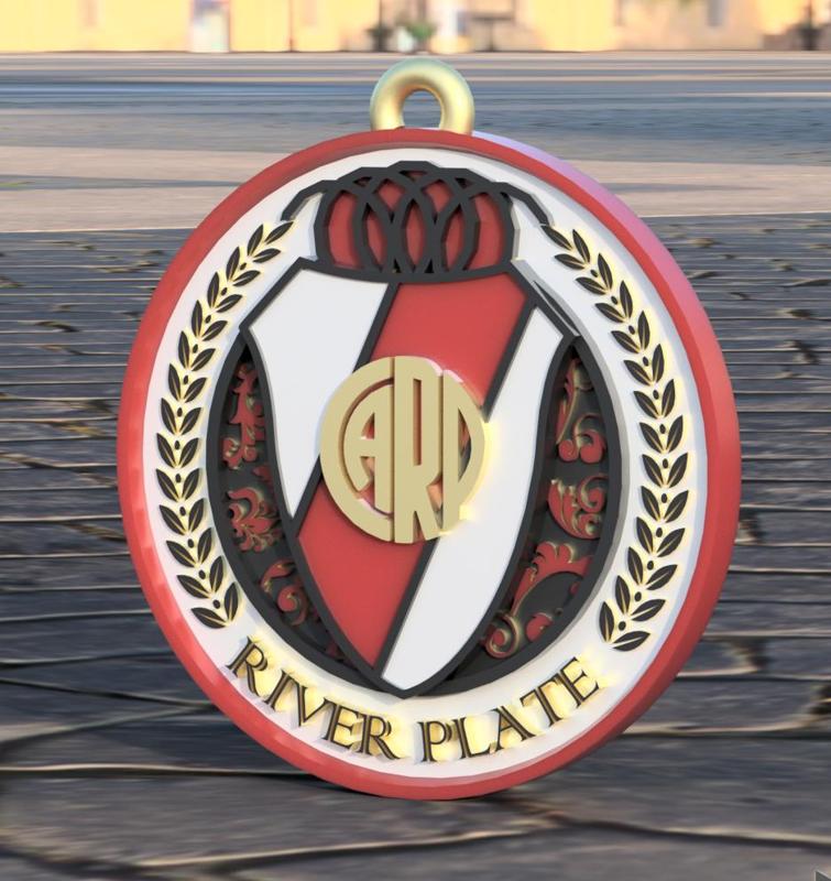 River Plate keychain
