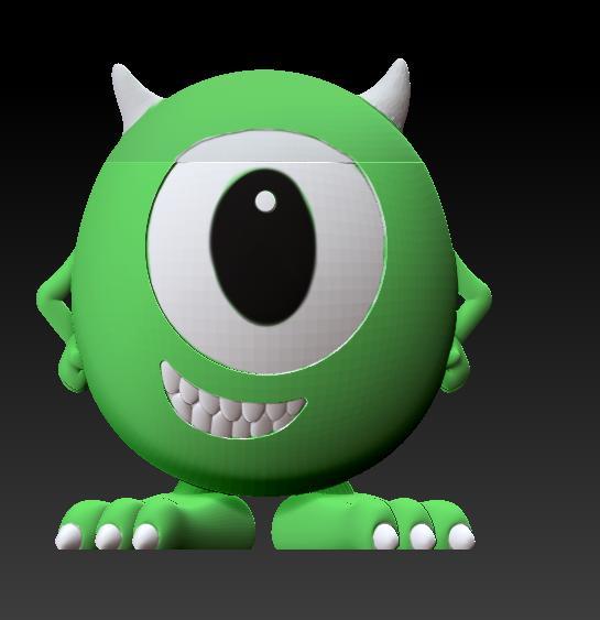 Mate mike wazowski with lid