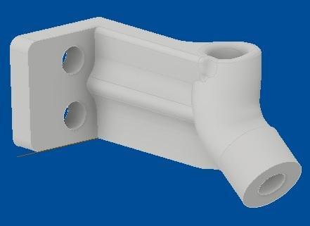 Bracket for PTFE filament guide