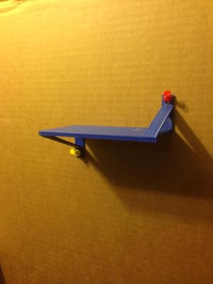 Simple Pushpin Shelf
