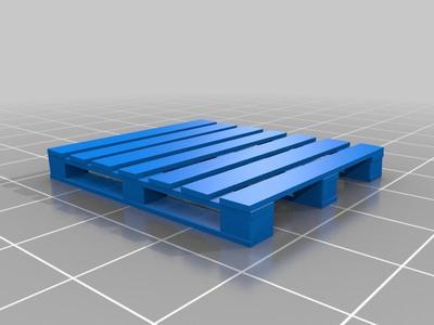 1:35 Scale Wood Pallet