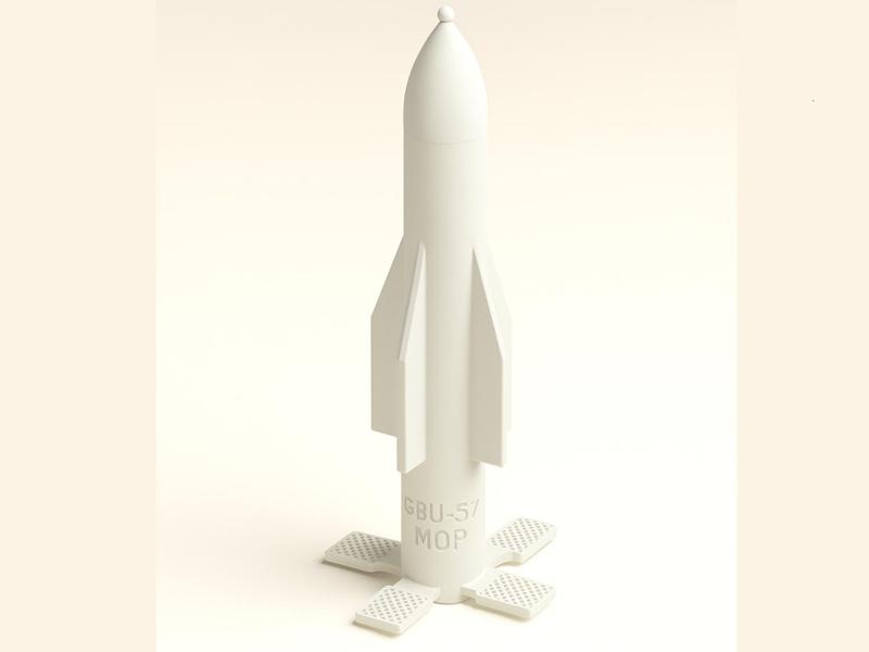 GBU-57 MOP (print in place)