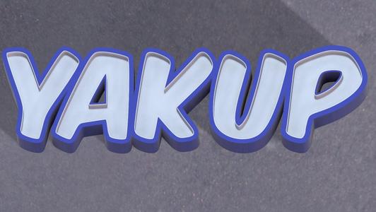 LED Name Lamp YAKUP