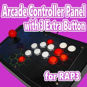 Arcade Controller Panel for HORI Real Arcade Pro.3