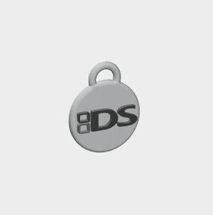 Nintendo DS Logo Keychain