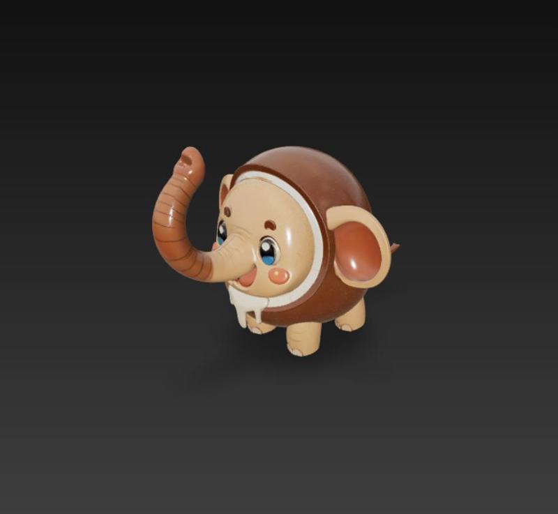 Cocofanto Elefanto Anime style