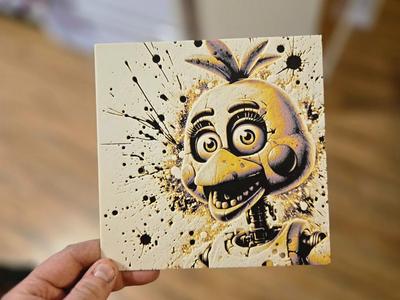 Graffiti Chica Hueforge