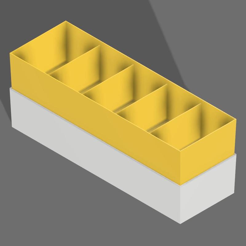 Stackable stocking organizer