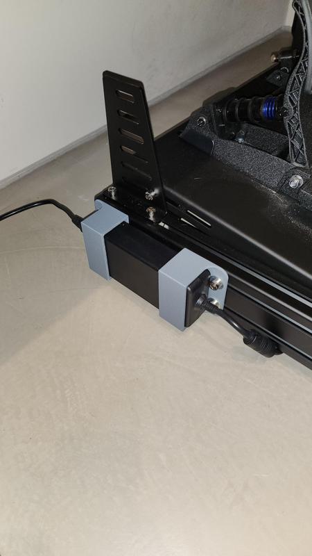 Fanatec DD pro 8Nm 8040 aluminium rig PSU holder