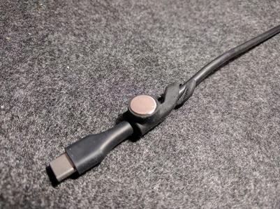 Cable magnetic holder