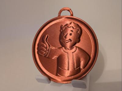 Fallout Vault Boy Medal 