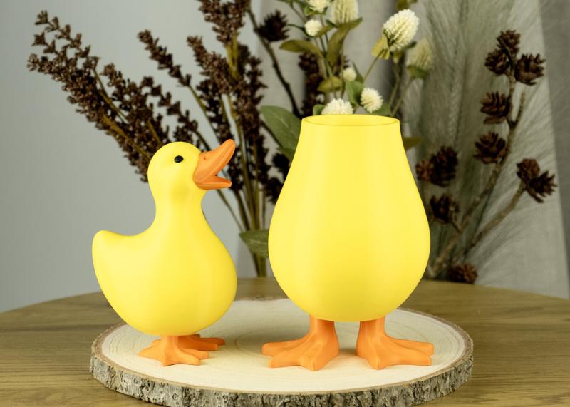 Duck Buddy & Duck Feet Vase – The Perfect Duo!