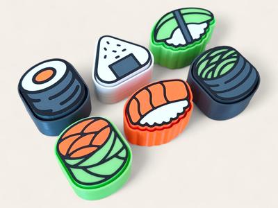Sushi Clicker Pack - Cute Tasty Models