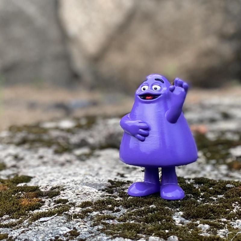 Grimace Rearview Mirror Hang