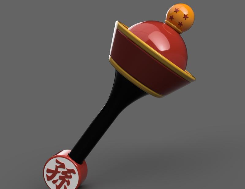 Son Gohan Hat Baby Rattle