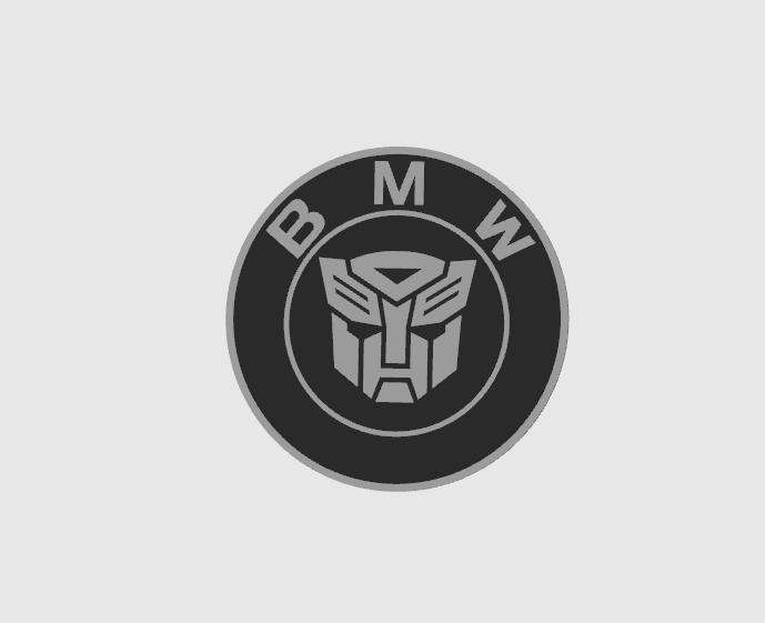 Transformers  Bmw logo all sizes 82mm, 74mm,68mm,45mm for Bmw e46,e60, e36,e90,etc all model of BMW